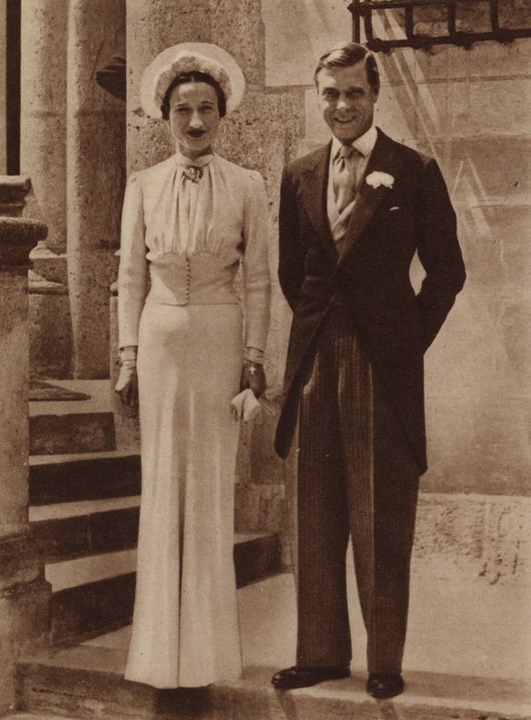 Marriage of the Duke of Windsor to Mrs Simpson at the Chateau de Cande, Monts, 3 June 1937 by English Photographer