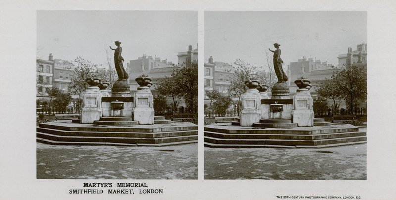 Martyrs Memorial, Smithfield by English Photographer