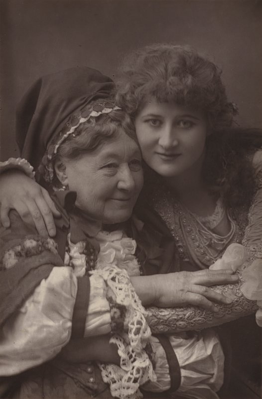 Mary Anderson and Mrs Stirling by English Photographer