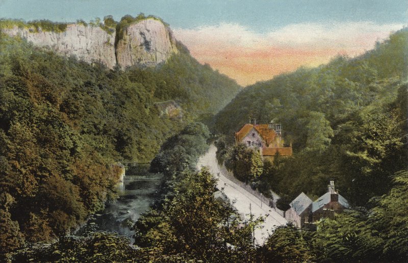 Matlock Bath, The High Tor by English Photographer