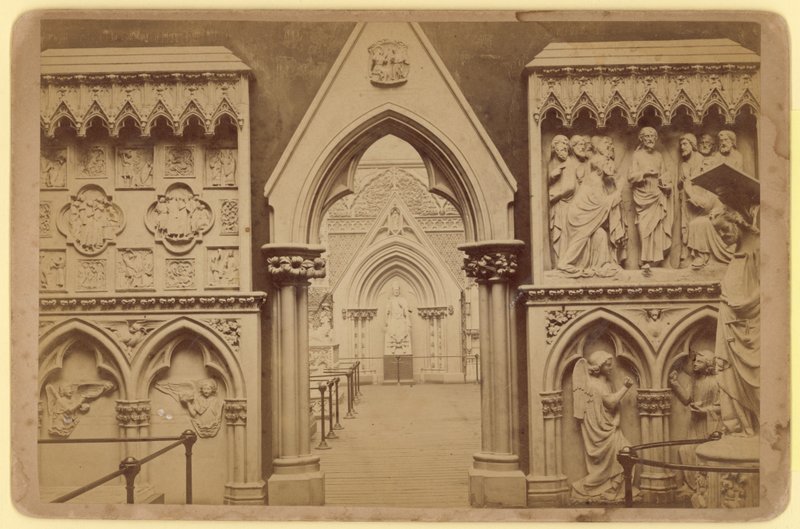 Medieval Court, Crystal Palace, Sydenham, London by English Photographer