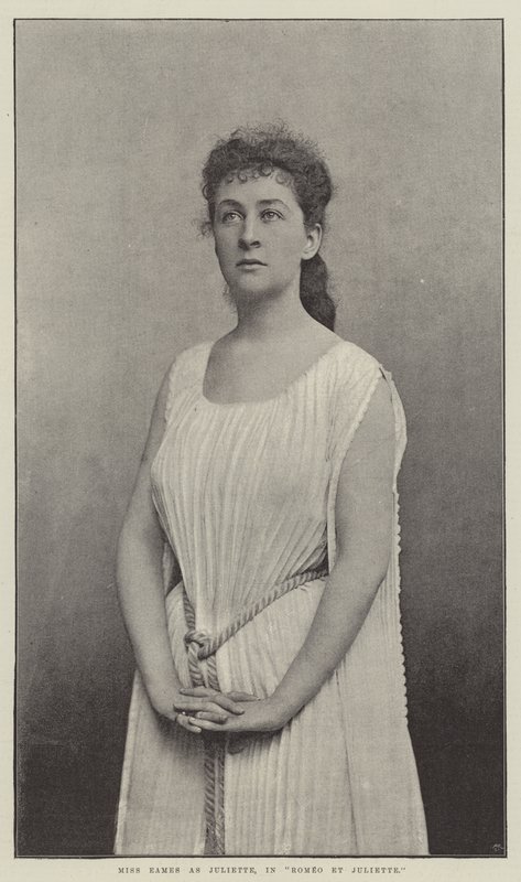 Miss Eames as Juliette, in Romeo et Juliette by English Photographer