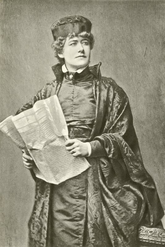 Miss Ellen Terry as Portia by English Photographer