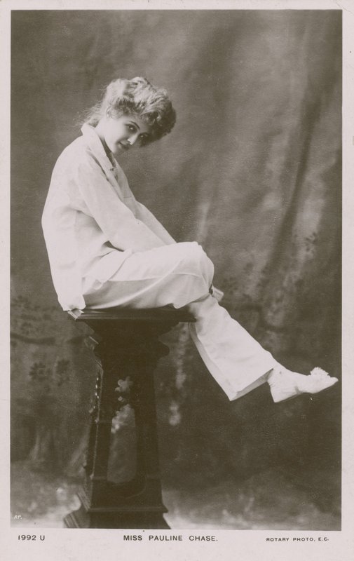 Miss Pauline Chase, in pyjama suit by English Photographer