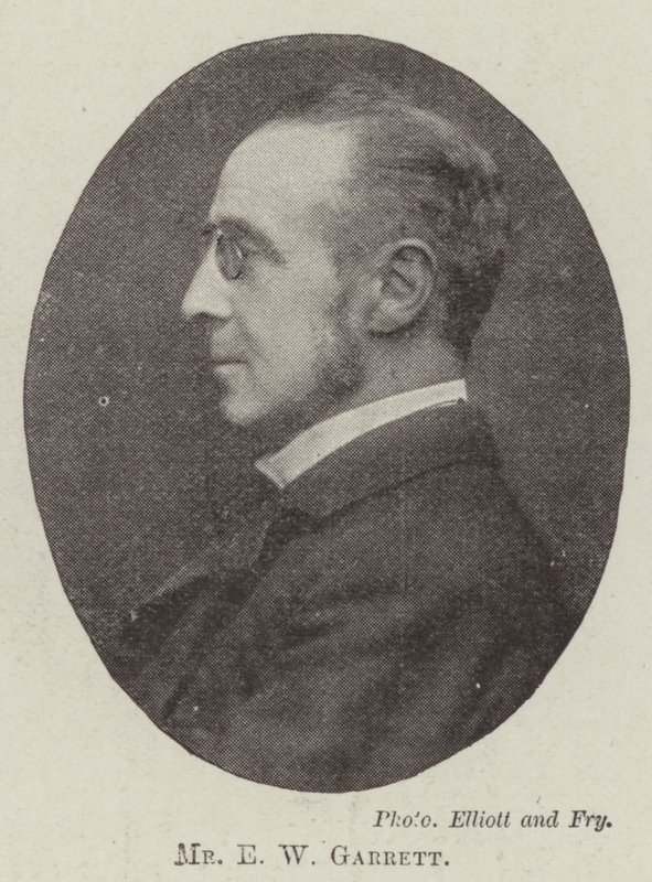 Mr E W Garrett by English Photographer