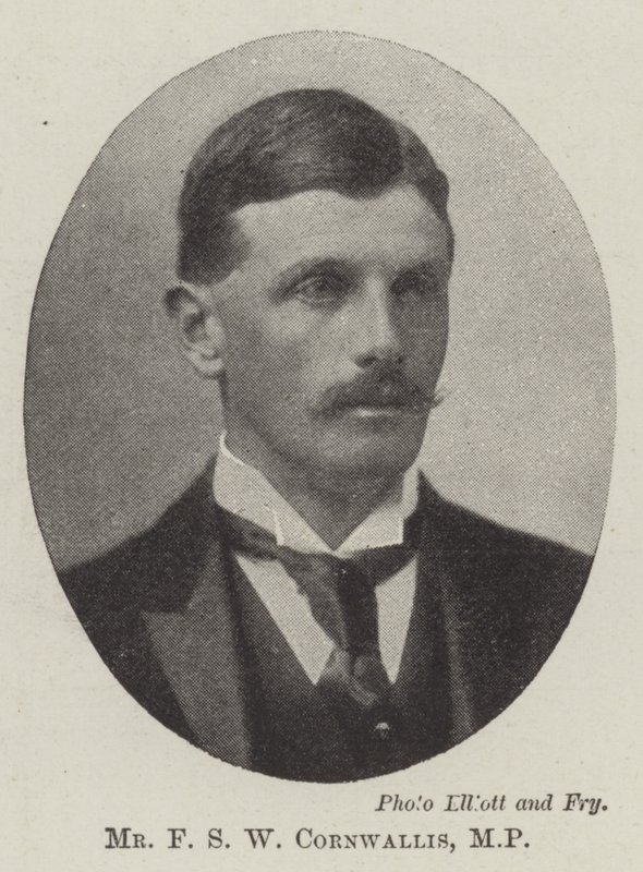 Mr F S W Cornwallis, MP by English Photographer