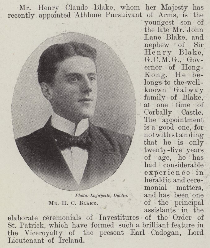 Mr H C Blake by English Photographer