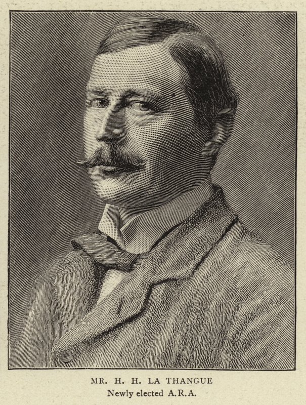 Mr H H La Thangue by English Photographer