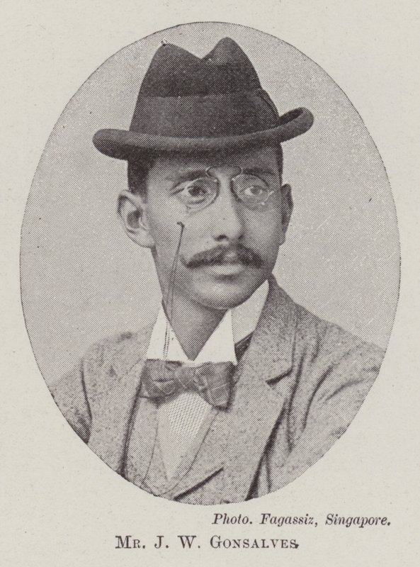 Mr J W Gonsalves by English Photographer