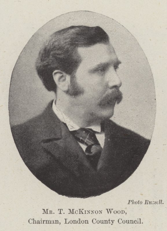 Mr T McKinnon Wood, Chairman, London County Council by English Photographer