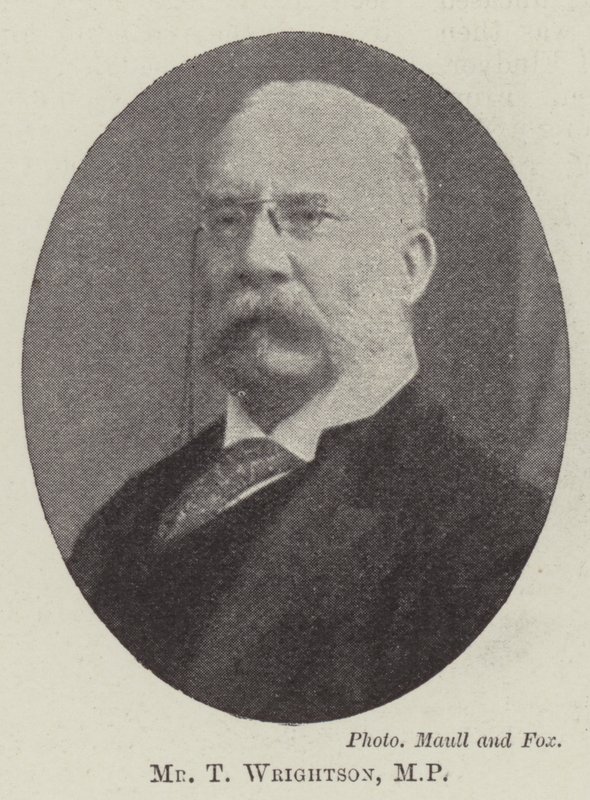Mr T Wrightson, MP by English Photographer