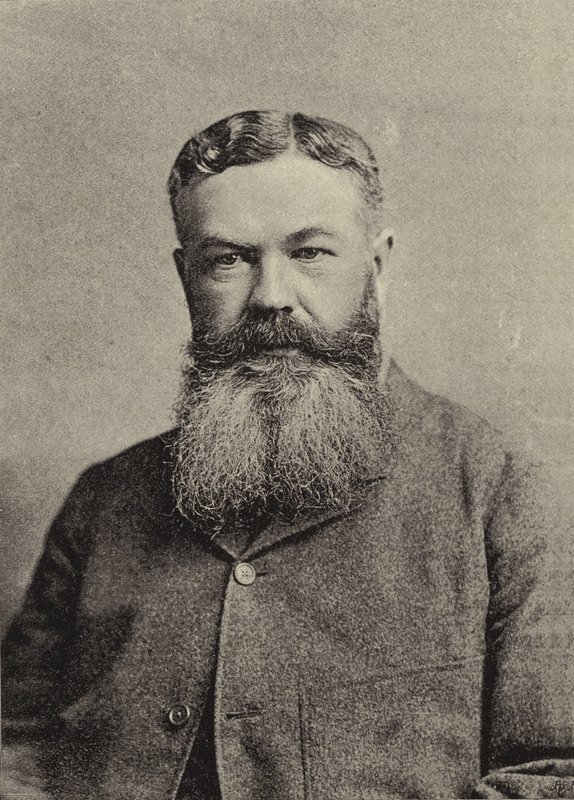 W S Caine, late MP for Barrow, and future MP for East Bradford by English Photographer