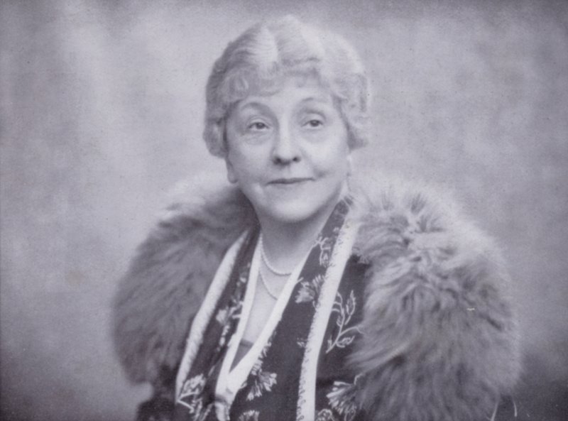 Mrs Laura Henderson, owner of the Windmill Theatre, Piccadilly, London by English Photographer