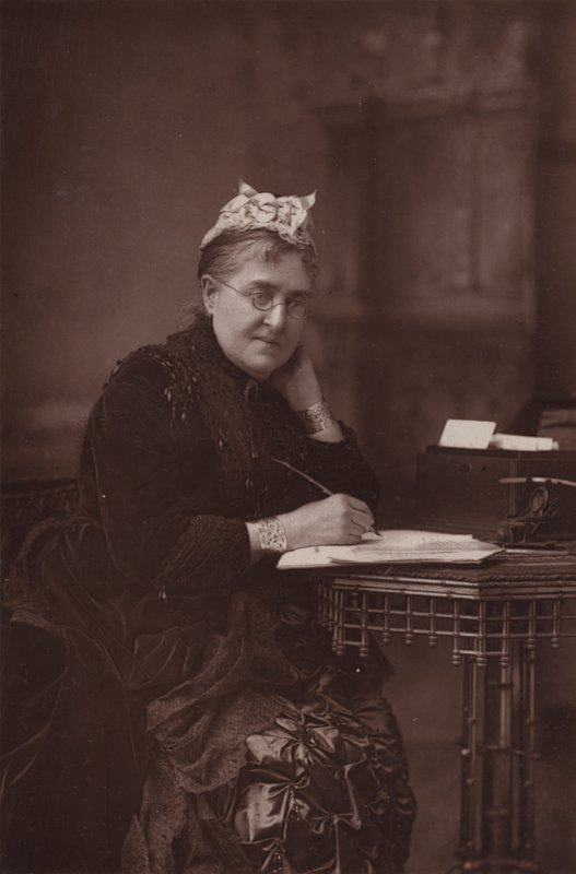 Mrs Lynn Linton by English Photographer
