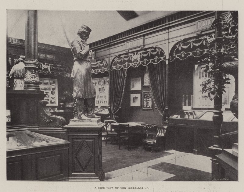 Nitrate of Soda at the Paris Exposition by English Photographer