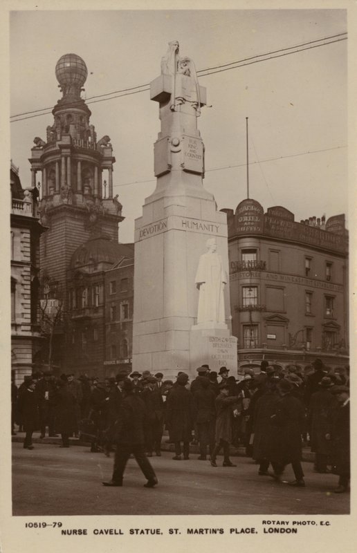 Nurse Cavell Memorial by English Photographer
