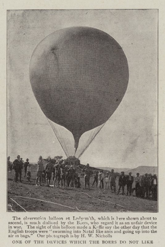 One of the Devices which the Boers do not like by English Photographer