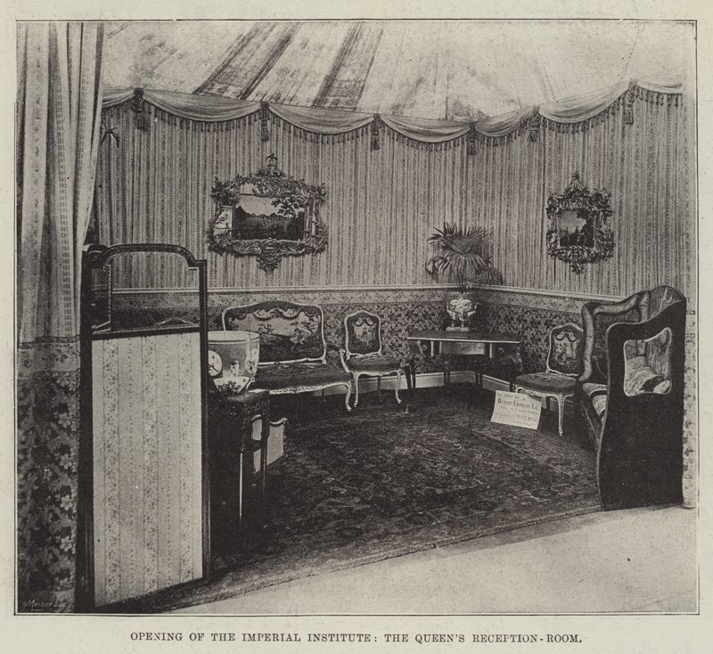Opening of the Imperial Institute, the Queen