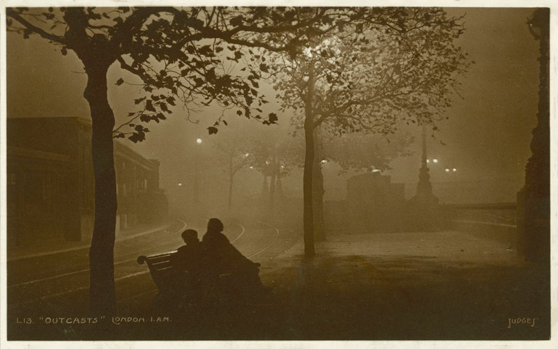 Outcasts, London by English Photographer
