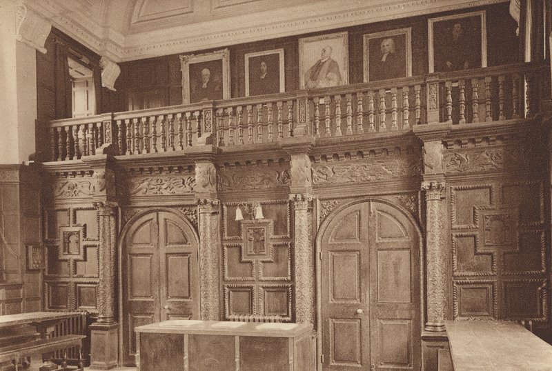 Oxford: Jesus College, The Hall Screen, c 1610 by English Photographer