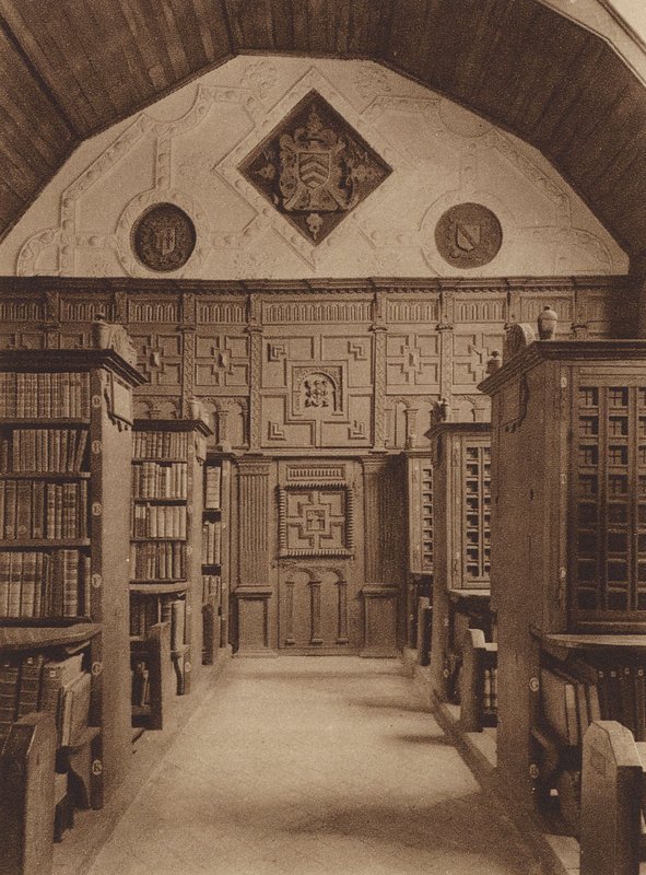 Oxford: Merton College, The Library, north end by English Photographer