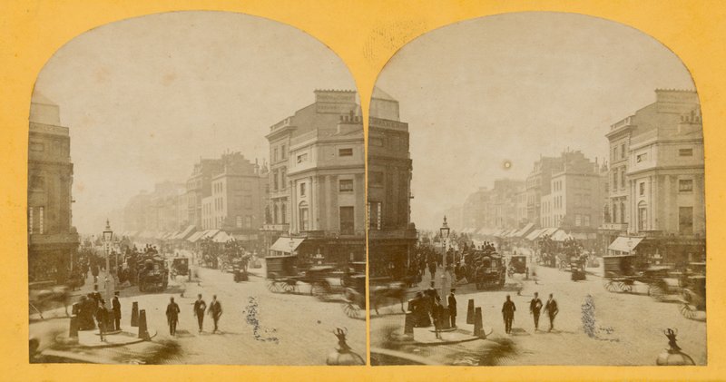 Oxford Street, Regent Circus, London by English Photographer