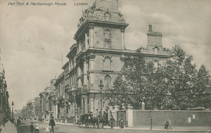 Pall Mall and Marlborough House by English Photographer