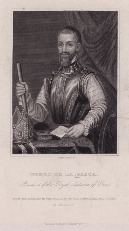 Pedro de la Gasca, Spanish bishop, diplomat and second Viceroy of Peru by English Photographer
