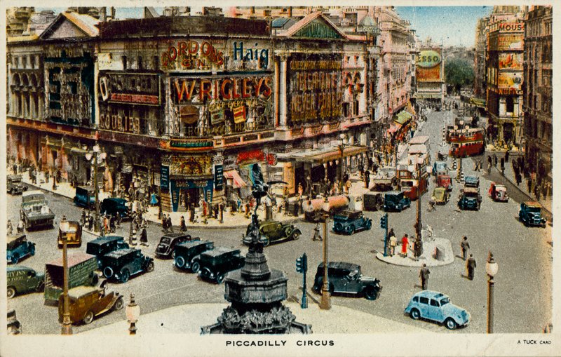 Piccadilly Circus, London by English Photographer