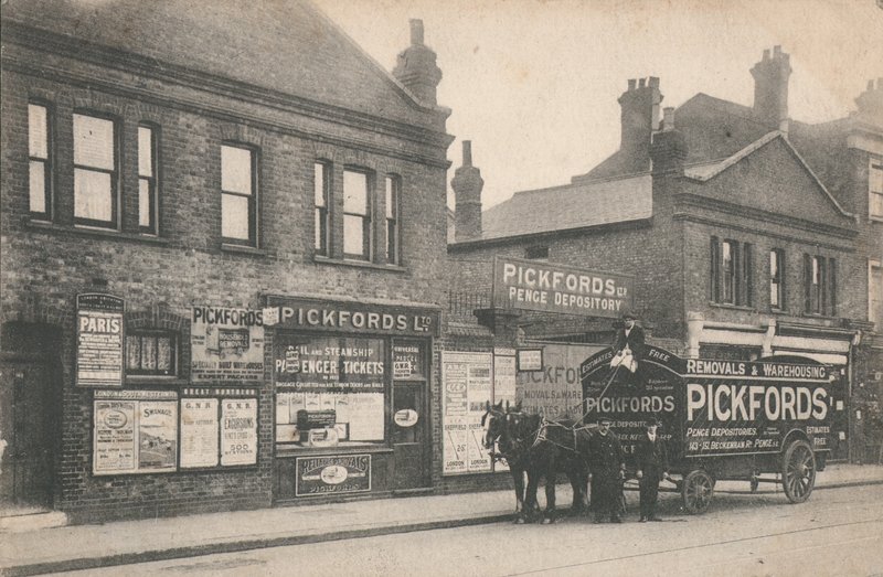 Pickfords, removals and warehousing, Penge by English Photographer