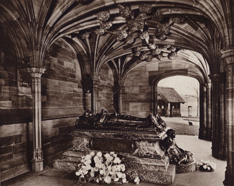 Port Sunlight: Tombs of the Founder, William Hesketh Lever, and His Wife by English Photographer