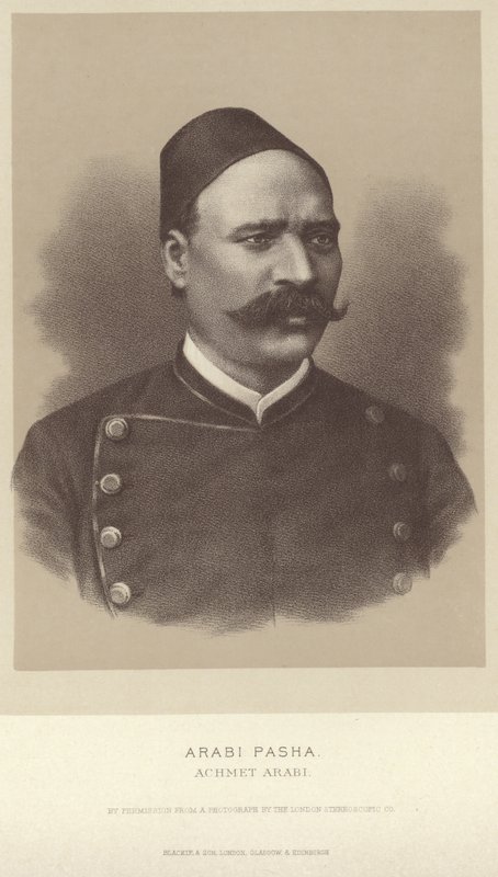 Portrait of Arabi Pasha by English Photographer
