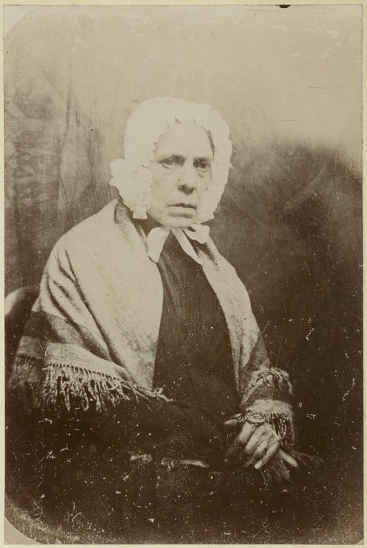 Portrait of Bettie Burns by English Photographer