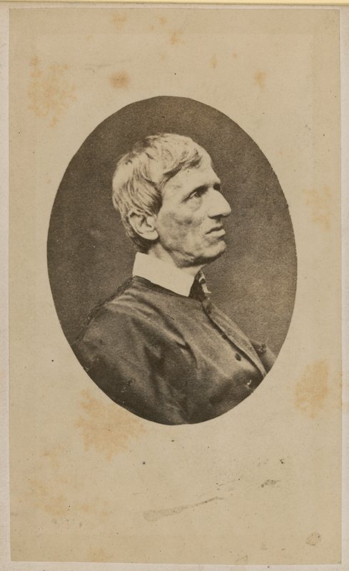 Portrait of John Henry Newman by English Photographer