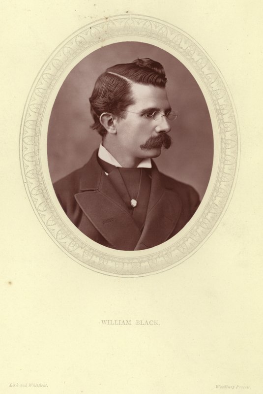 Portrait of William Black by English Photographer