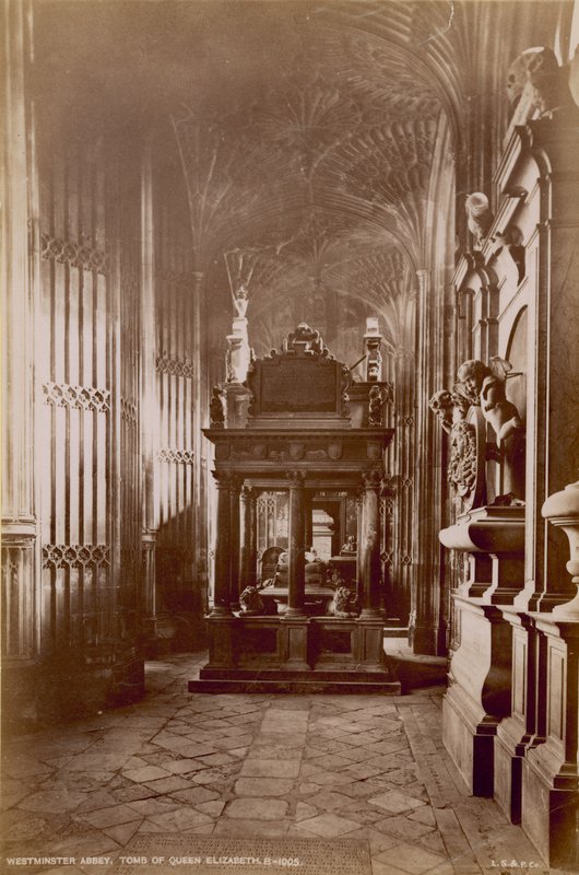 Tomb of Queen Elizabeth I by English Photographer