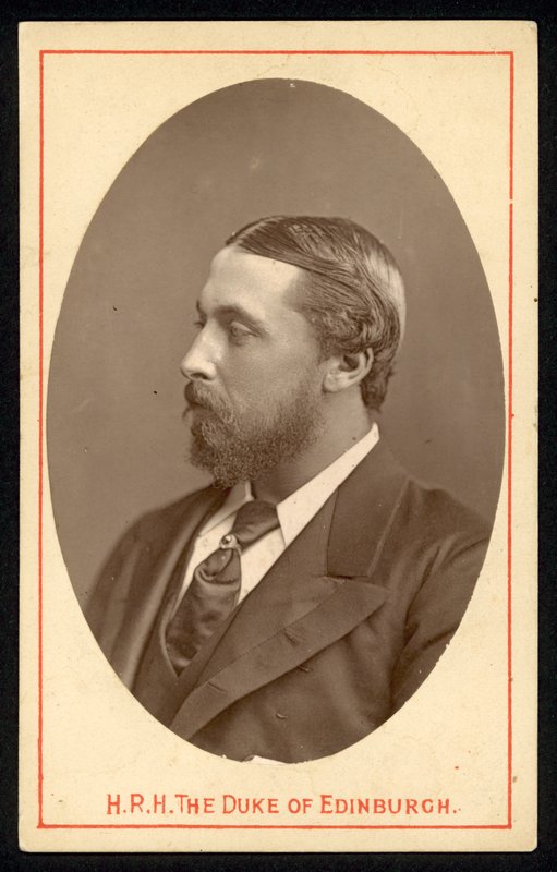 Prince Alfred, Duke of Edinburgh by English Photographer