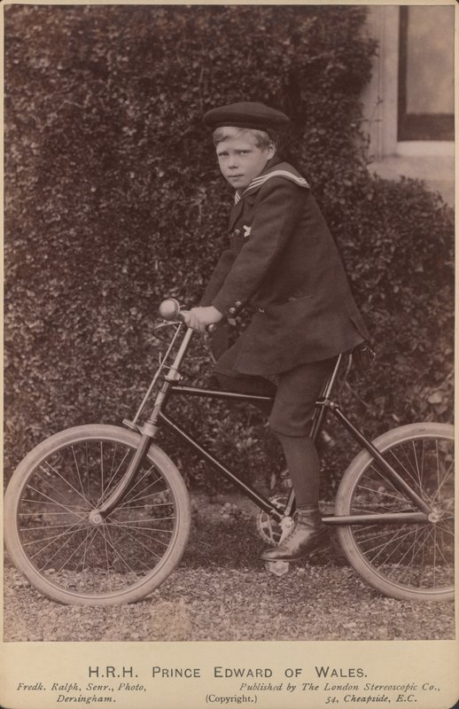 Prince Edward of Wales by English Photographer