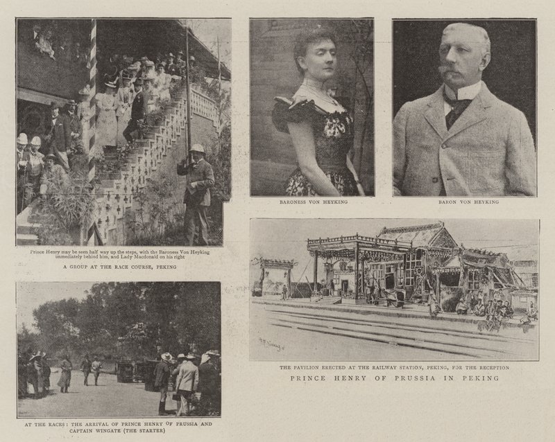 Prince Henry of Prussia in Peking by English Photographer