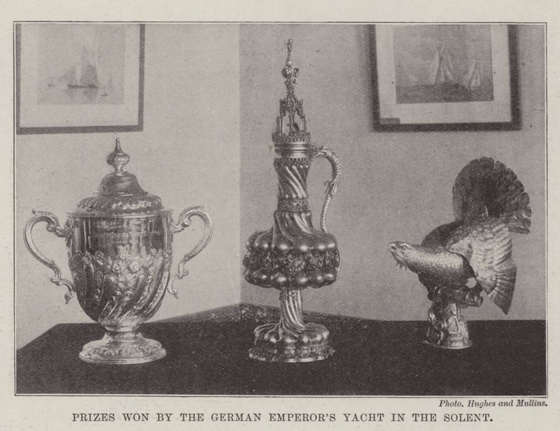 Prizes won by the German Emperor