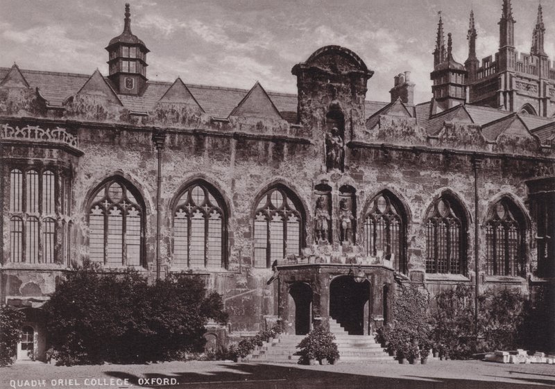 Quadrangle, Oriel College, Oxford by English Photographer