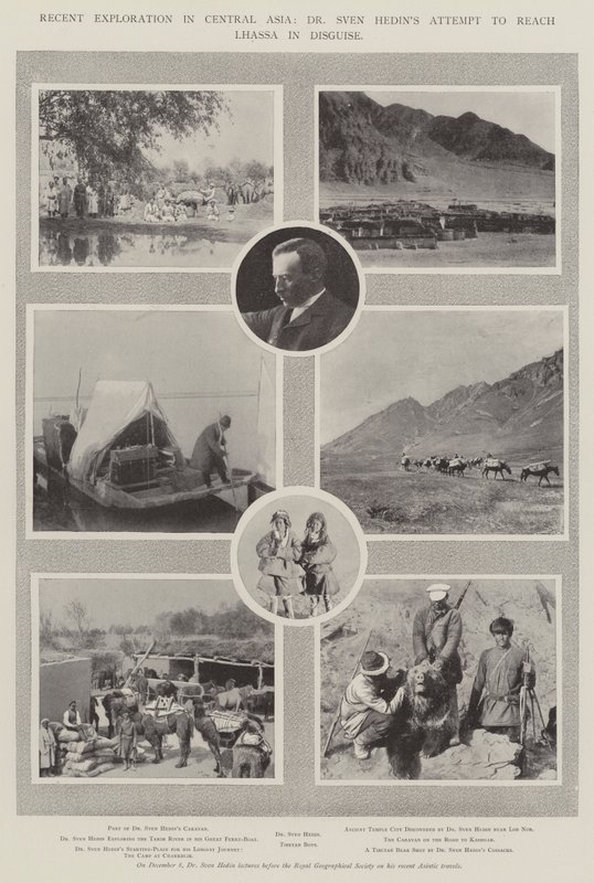 Recent Exploration in Central Asia, Dr Sven Hedin