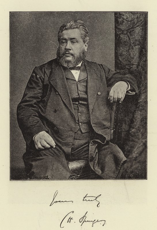 Rev C H Spurgeon by English Photographer