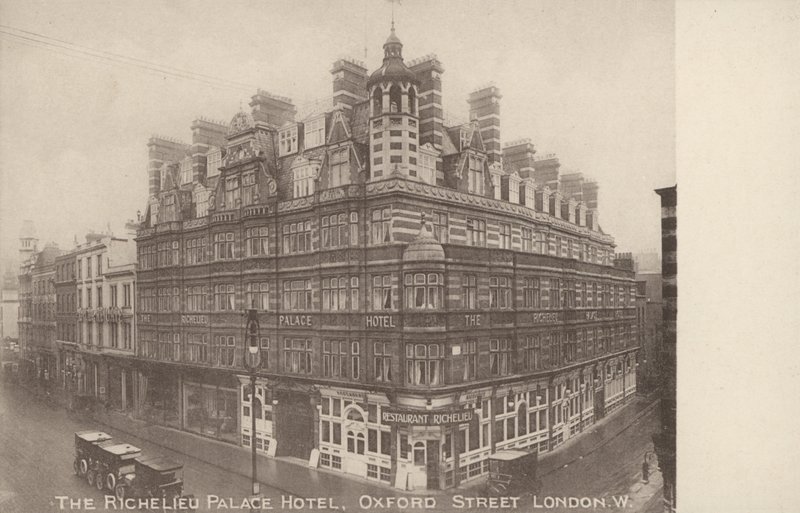 Richelieu Palace Hotel, Oxford Street, London W by English Photographer