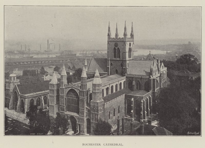 Rochester Cathedral by English Photographer