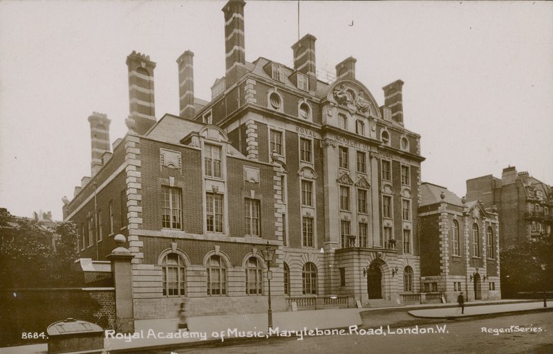 Royal Academy of Music, Marylebone Road, London by English Photographer
