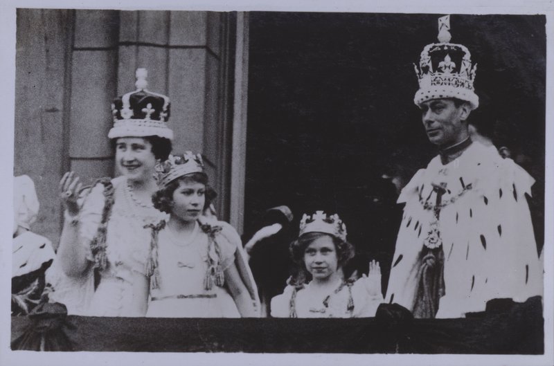 Royal family, after the coronation of King George VI by English Photographer