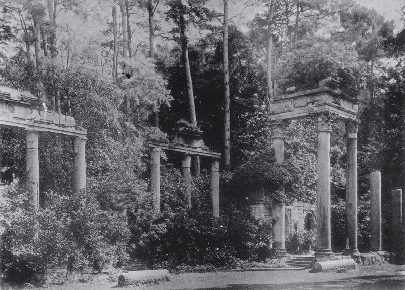 Ruins at Virginia Water, Windsor by English Photographer