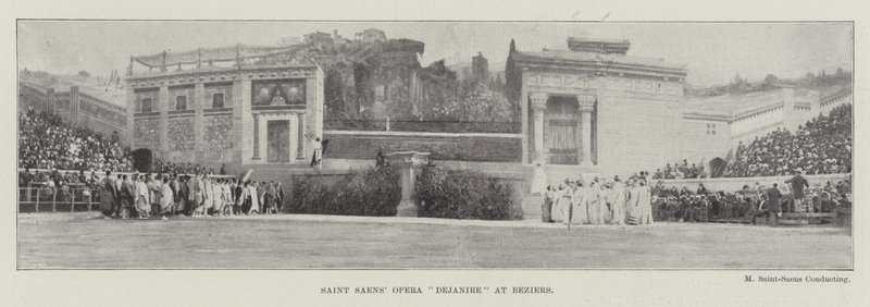 Saint Saens Opera Dejanire at Beziers by English Photographer