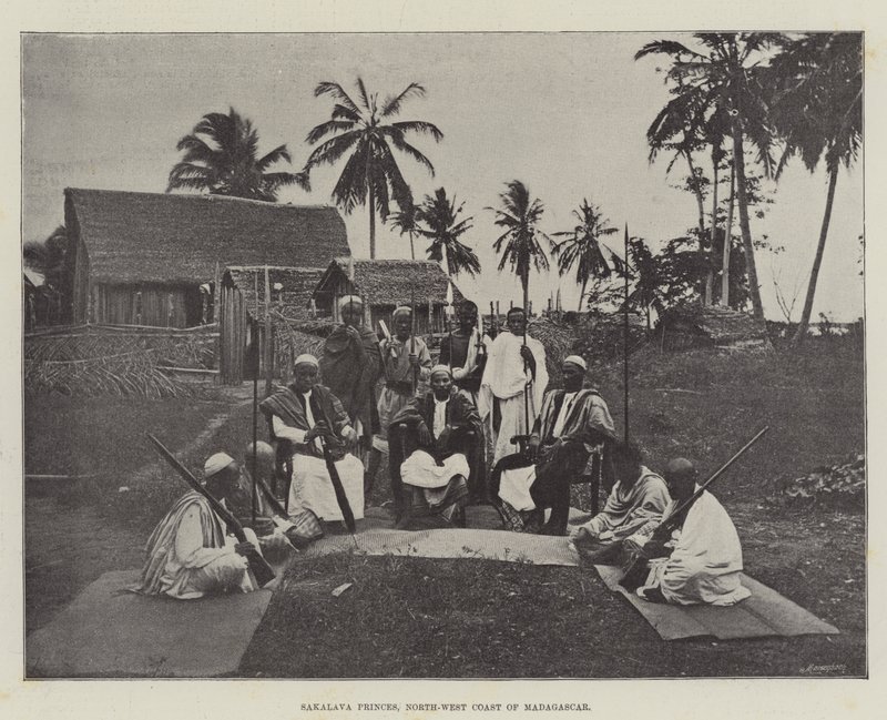 Sakalava Princes, North-West Coast of Madagascar by English Photographer